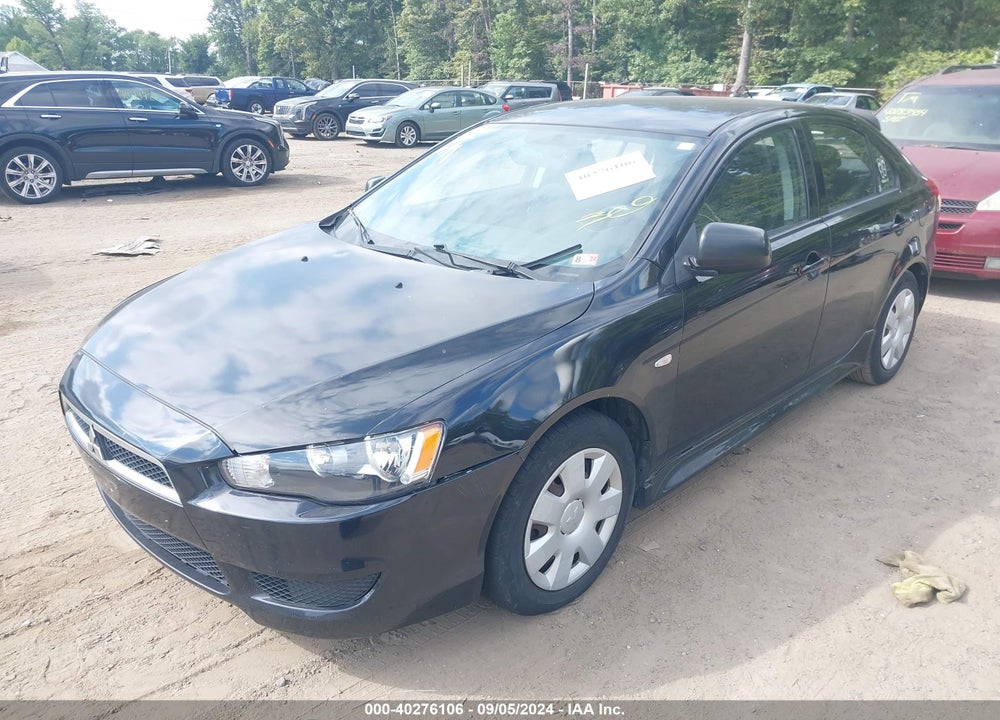 2011 MITSUBISHI LANCER SPORTBACK ES VIN: JA32X2HU5BU001405
