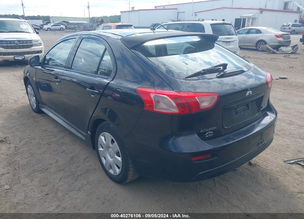 2011 MITSUBISHI LANCER SPORTBACK ES VIN: JA32X2HU5BU001405