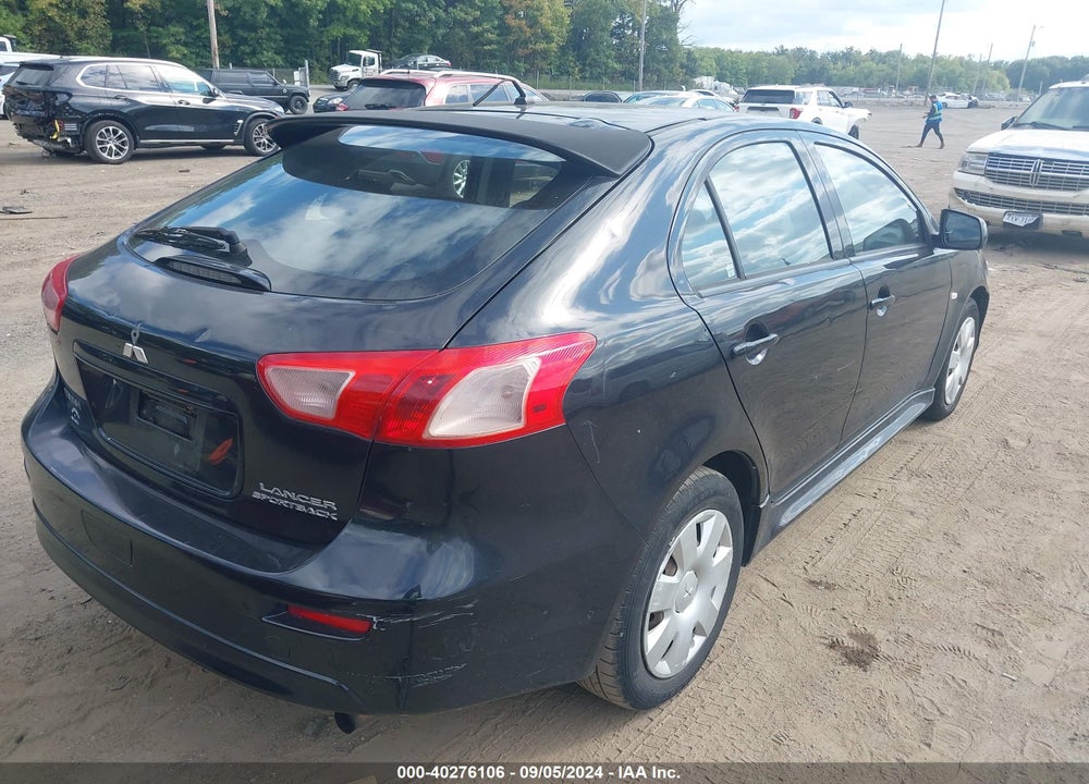 2011 MITSUBISHI LANCER SPORTBACK ES VIN: JA32X2HU5BU001405