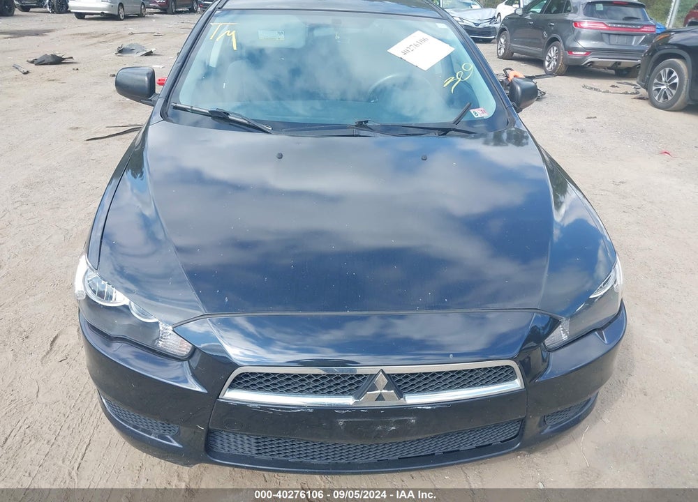 2011 MITSUBISHI LANCER SPORTBACK ES VIN: JA32X2HU5BU001405