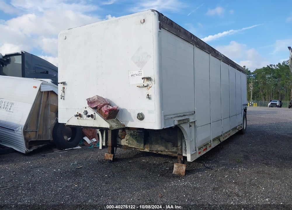 1995 HACKNEY & SONS TRAILER VIN: 1HHRTX111SM000306