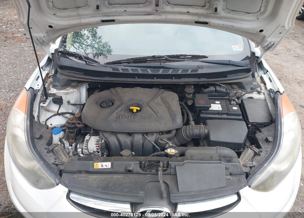 2013 HYUNDAI ELANTRA GLS VIN: 5NPDH4AE8DH321515