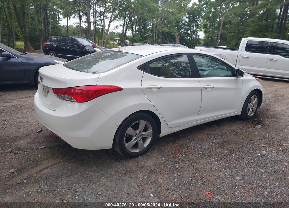 2013 HYUNDAI ELANTRA GLS VIN: 5NPDH4AE8DH321515