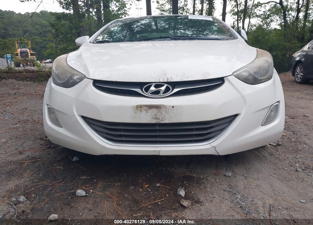 2013 HYUNDAI ELANTRA GLS VIN: 5NPDH4AE8DH321515