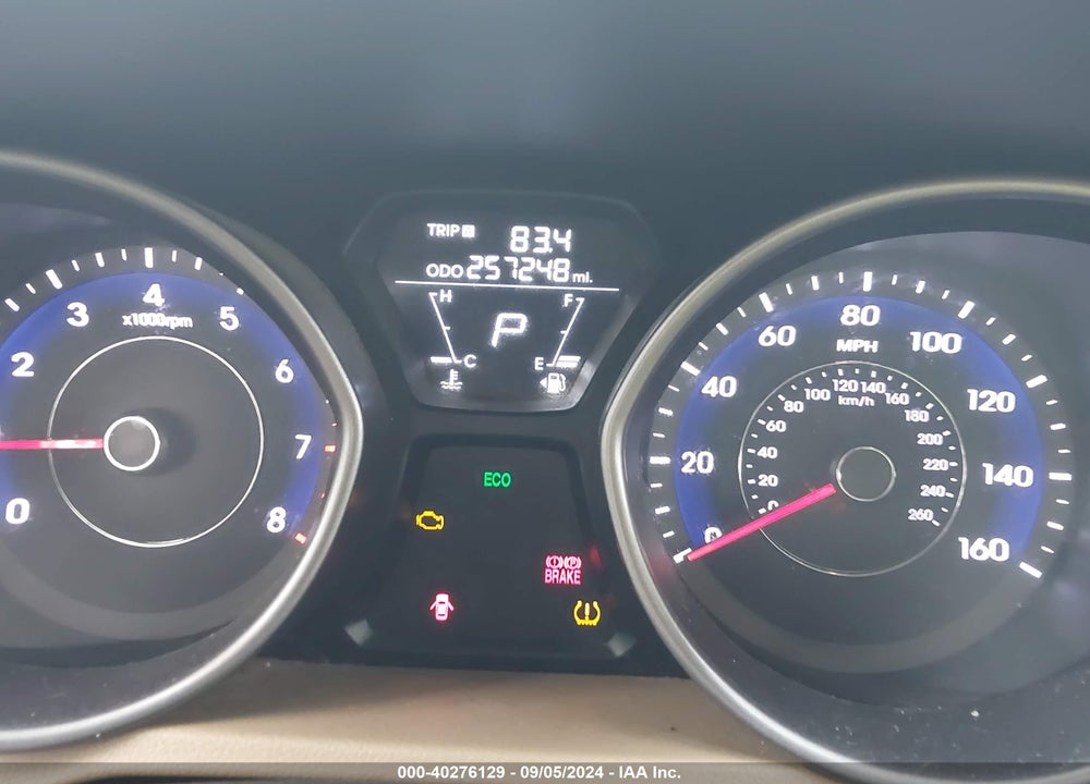 2013 HYUNDAI ELANTRA GLS VIN: 5NPDH4AE8DH321515