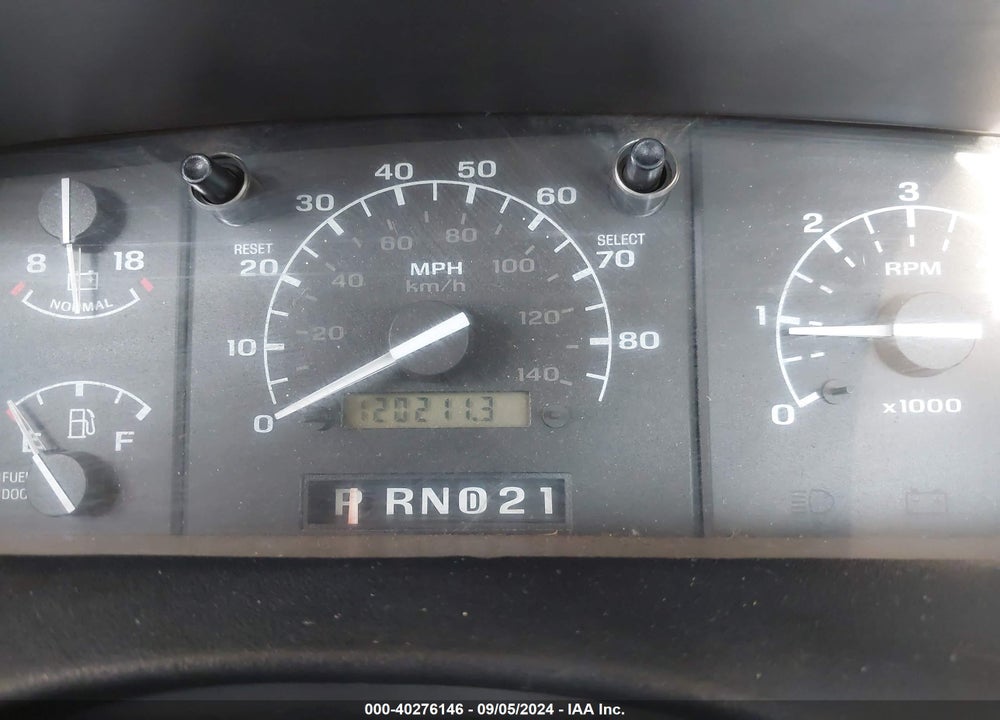 1997 FORD F-250 XL VIN: 3FTHF26G0VMA43288