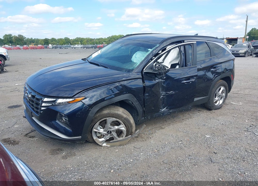 2022 HYUNDAI TUCSON SEL VIN: KM8JBCAE0NU169795