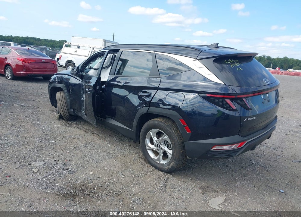 2022 HYUNDAI TUCSON SEL VIN: KM8JBCAE0NU169795