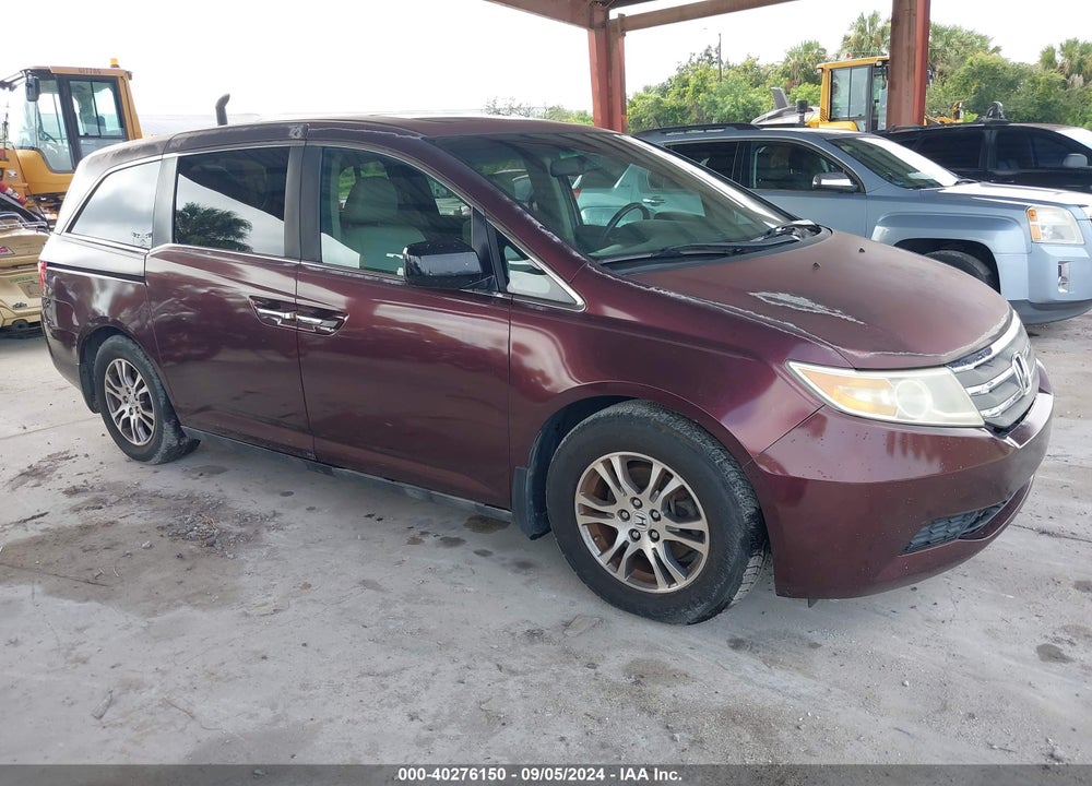 2011 HONDA ODYSSEY EX-L VIN: 5FNRL5H63BB055096