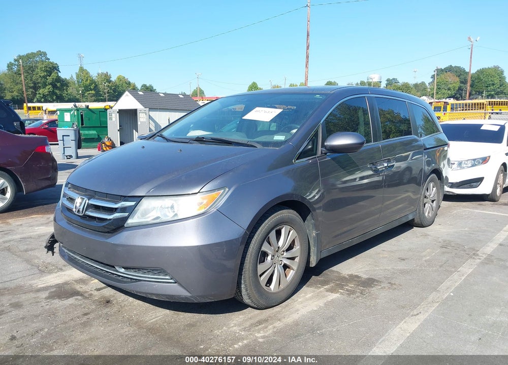 2014 HONDA ODYSSEY EX-L VIN: 5FNRL5H65EB124214