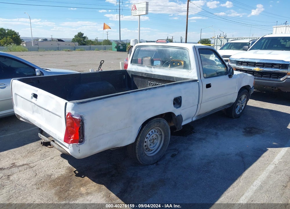 1994 TOYOTA PICKUP 1/2 TON SHORT WHLBASE STB VIN: 4TARN81A3RZ265823
