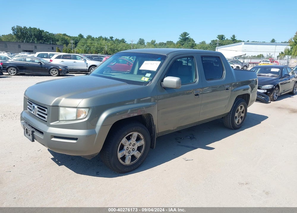 2007 HONDA RIDGELINE VIN: 2HJYK16417H533750