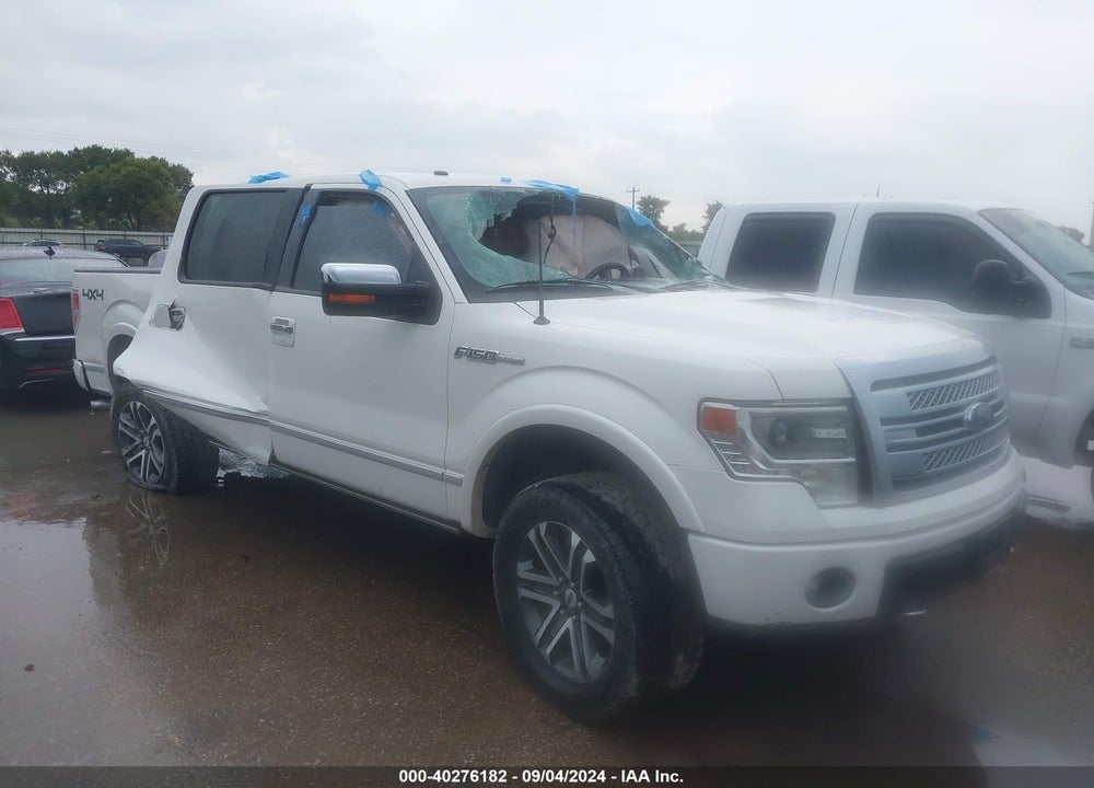 2013 FORD F-150 PLATINUM VIN: 1FTFW1EF0DFD55376