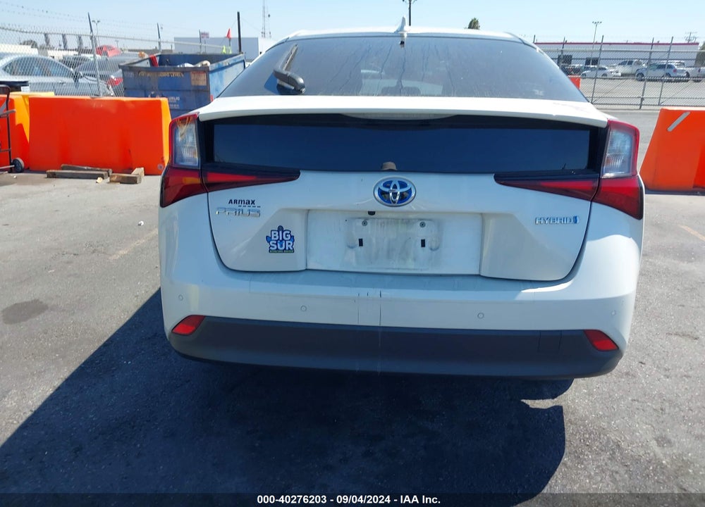 2019 TOYOTA PRIUS LE VIN: JTDKARFU0K3076467