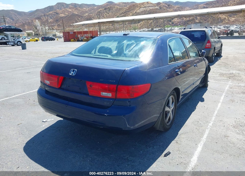 2005 HONDA ACCORD 2.4 EX VIN: 1HGCM567X5A044271