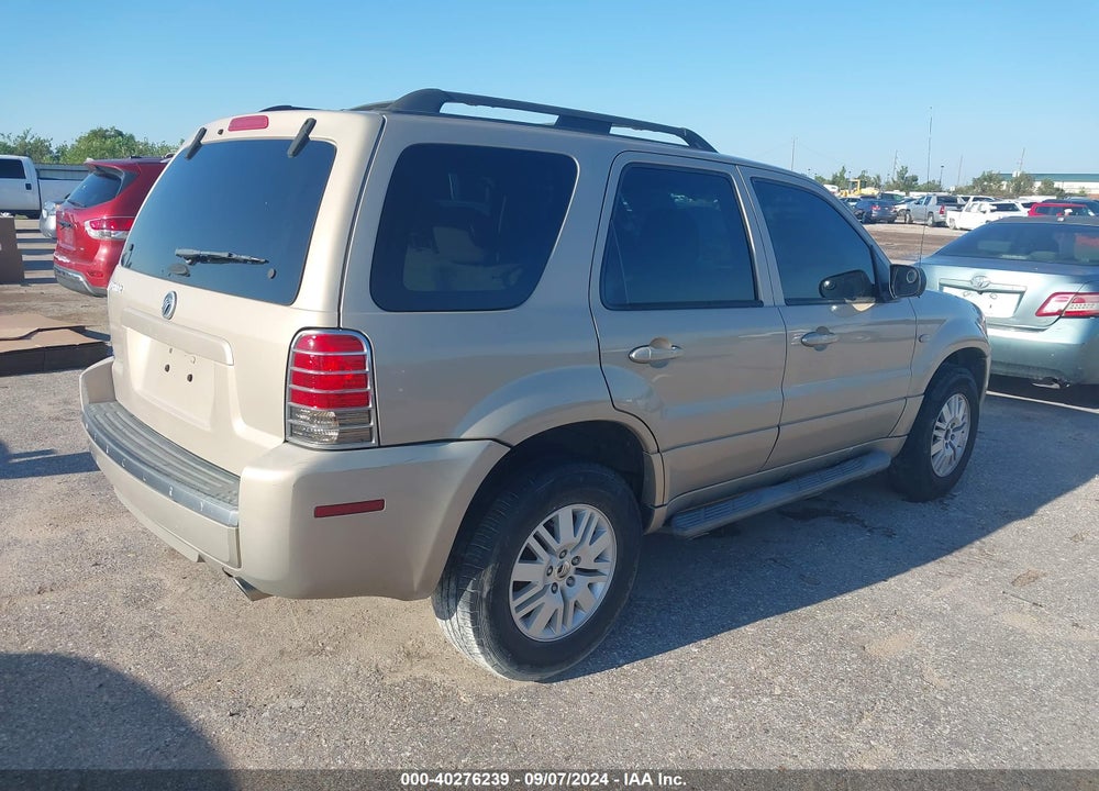 2007 MERCURY MARINER CONVENIENCE VIN: 4M2YU80Z47KJ15570