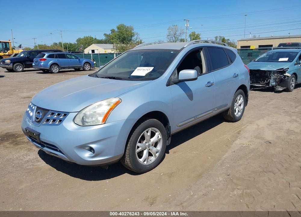 2011 NISSAN ROGUE SV VIN: JN8AS5MV8BW285794