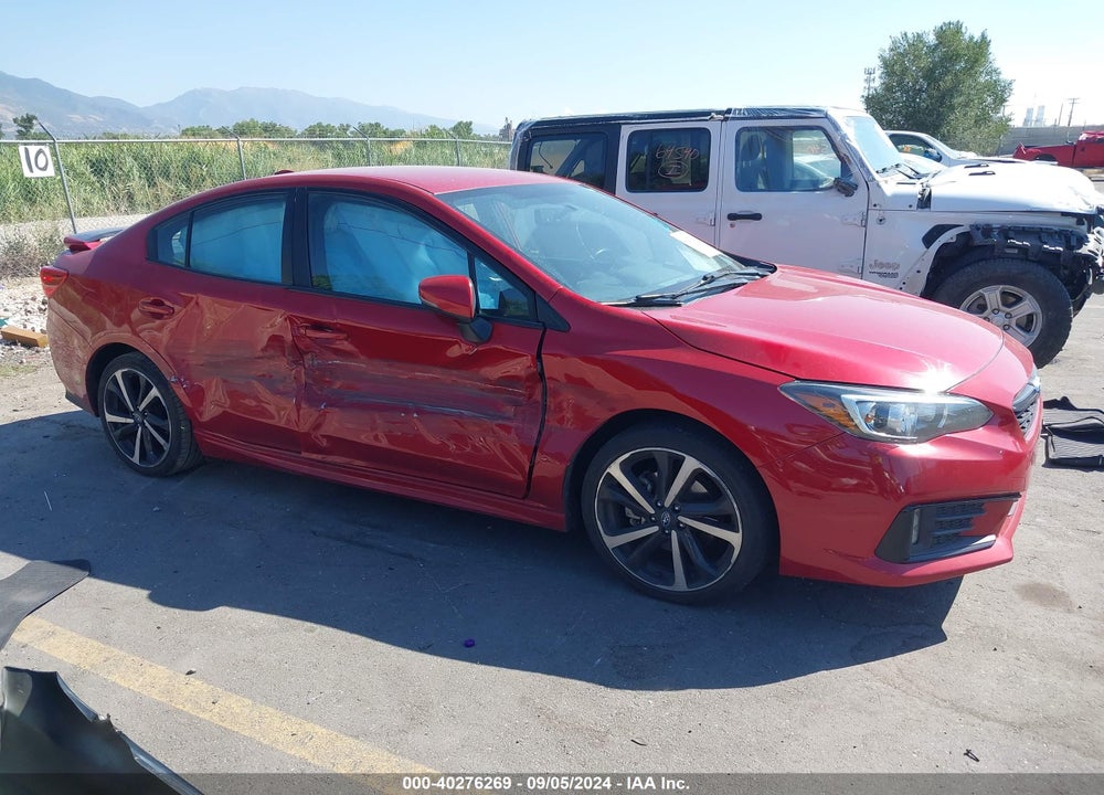 2020 SUBARU IMPREZA SPORT VIN: 4S3GKAL62L3603033