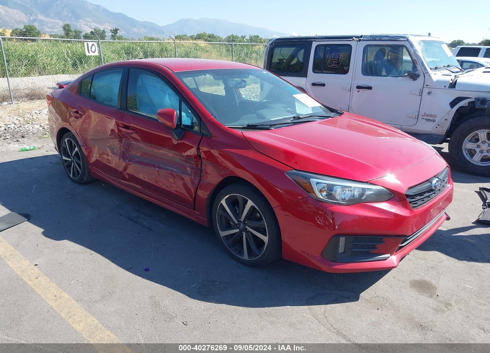 2020 SUBARU IMPREZA SPORT VIN: 4S3GKAL62L3603033