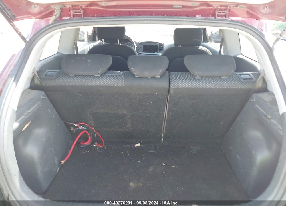 2007 HYUNDAI ACCENT GS VIN: KMHCM36C67U041770