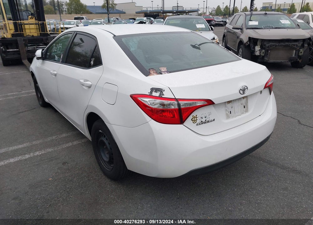 2016 TOYOTA COROLLA L VIN: 5YFBURHE5GP461728