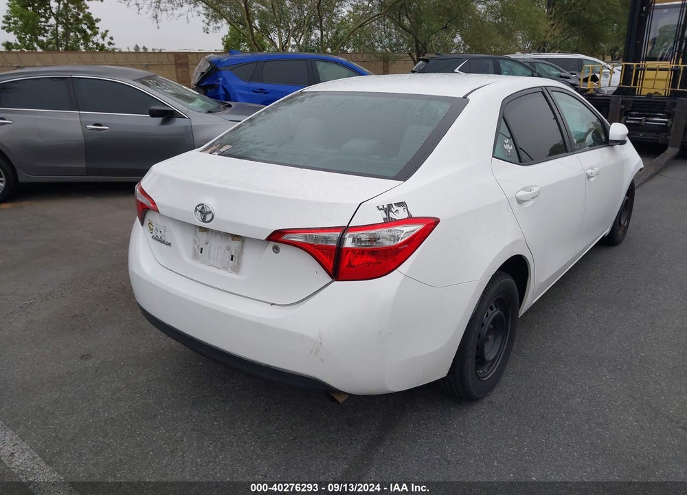 2016 TOYOTA COROLLA L VIN: 5YFBURHE5GP461728