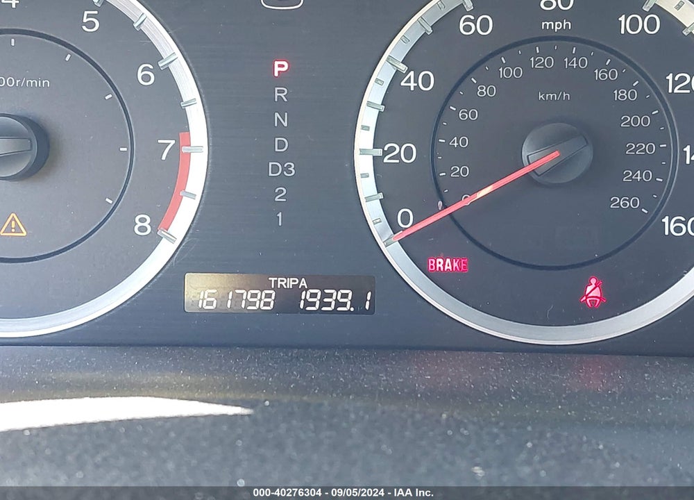 2010 HONDA ACCORD 2.4 LX VIN: 1HGCP2F34AA188881