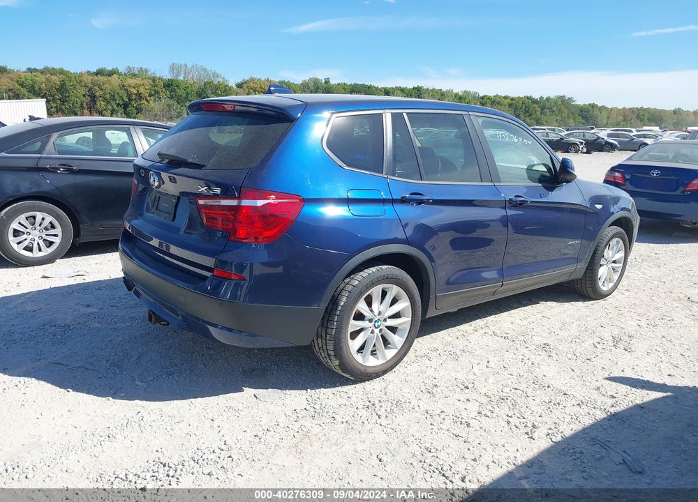 2013 BMW X3 XDRIVE28I VIN: 5UXWX9C52D0A08366