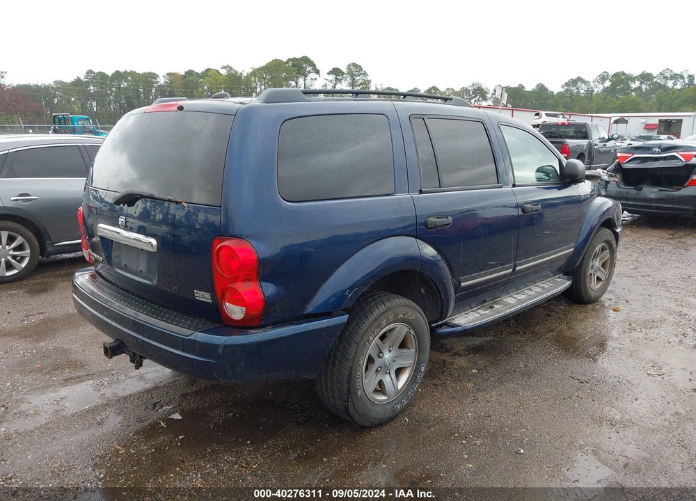 2004 DODGE DURANGO LIMITED VIN: 1D4HD58D64F225539
