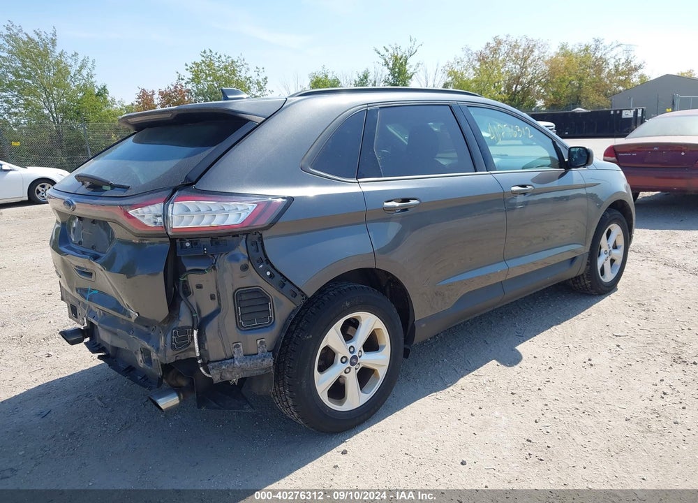 2015 FORD EDGE SE VIN: 2FMTK4G9XFBC11079