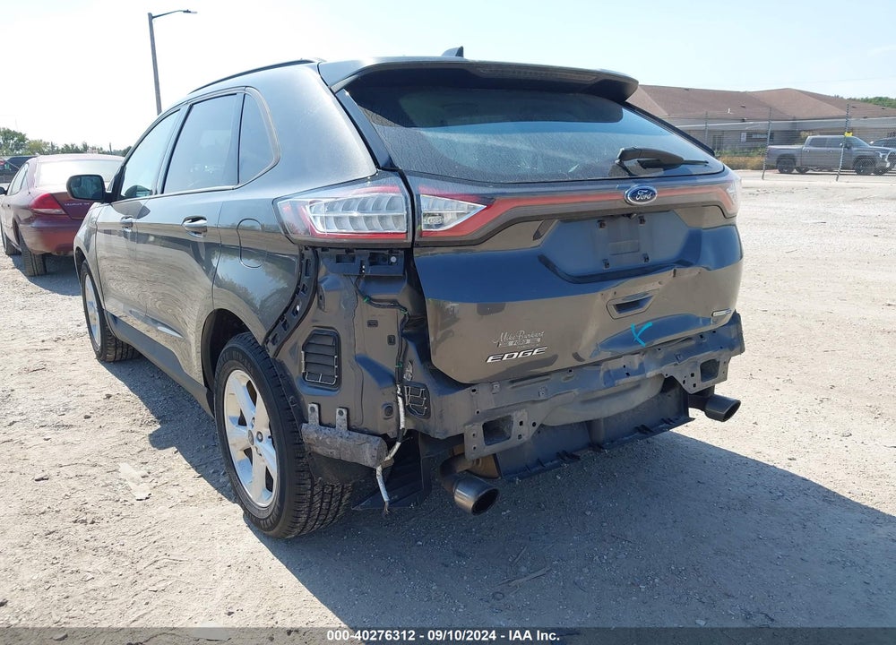 2015 FORD EDGE SE VIN: 2FMTK4G9XFBC11079