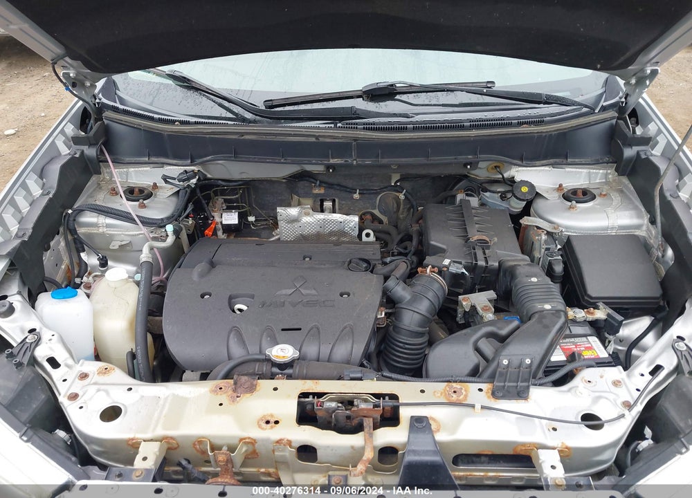 2013 MITSUBISHI OUTLANDER SPORT ES VIN: 4A4AR3AUXDE018181