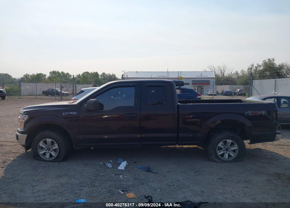 2018 FORD F-150 XLT VIN: 1FTFX1E58JKG10833