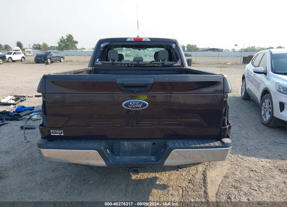 2018 FORD F-150 XLT VIN: 1FTFX1E58JKG10833