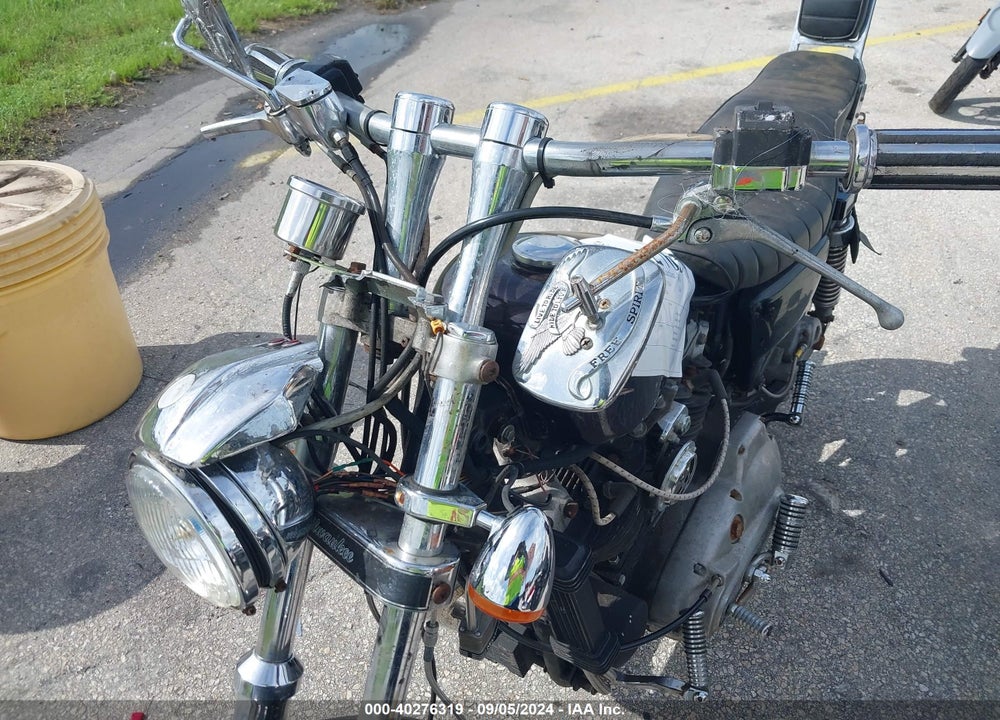 1981 HARLEY-DAVIDSON XLH VIN: 1HD1CAH10BY052844