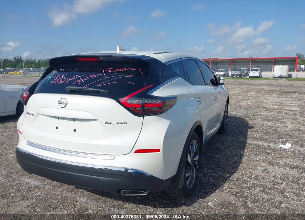 2024 NISSAN MURANO SL INTELLIGENT AWD VIN: 5N1AZ2CS4RC110463