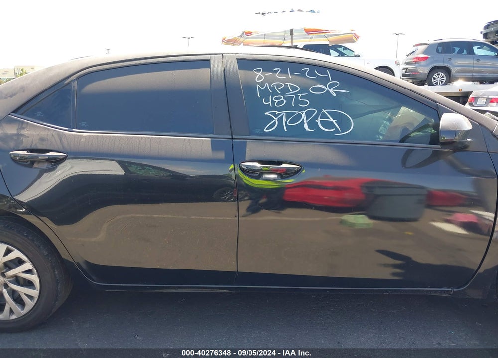 2018 TOYOTA COROLLA LE VIN: 2T1BURHE0JC054875