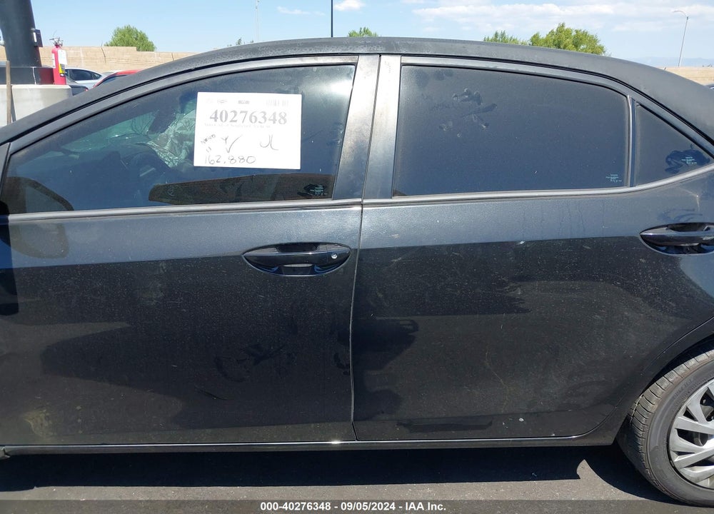 2018 TOYOTA COROLLA LE VIN: 2T1BURHE0JC054875