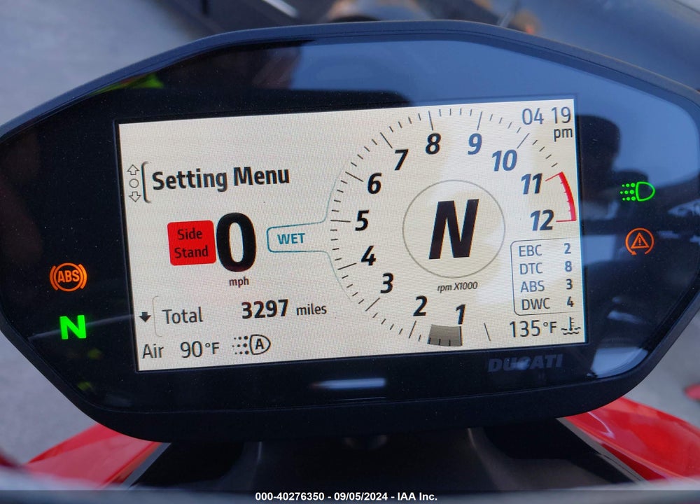 2023 DUCATI STREETFIGHTER V2 VIN: ZDMFAKYW0PB005388