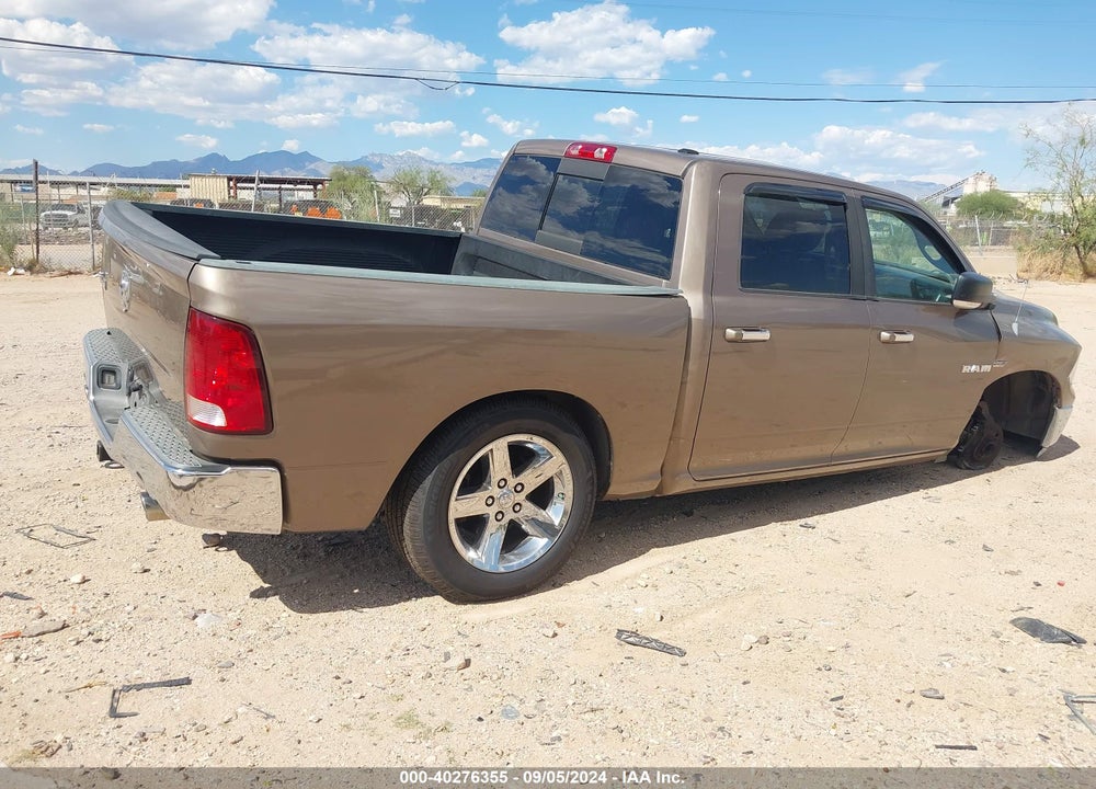 2009 DODGE RAM 1500 SLT/SPORT/TRX VIN: 1D3HB13T19S743140