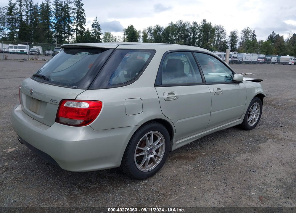 2005 SAAB 9-2X AERO VIN: JF4GG22645G050978