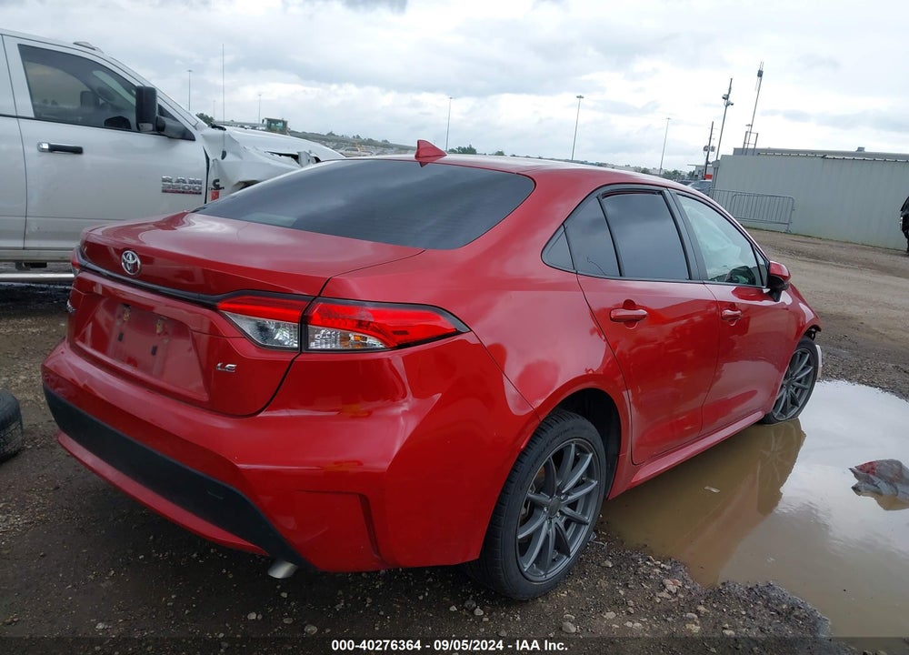 2020 TOYOTA COROLLA LE VIN: JTDEPRAE6LJ107102