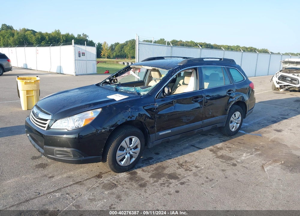 2011 SUBARU OUTBACK 2.5I VIN: 4S4BRBAC6B3328944
