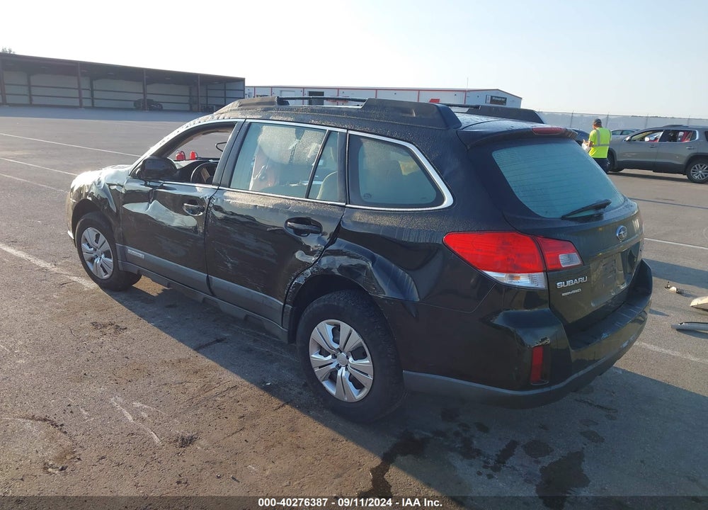 2011 SUBARU OUTBACK 2.5I VIN: 4S4BRBAC6B3328944