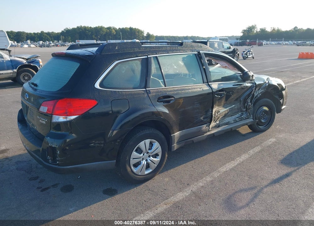 2011 SUBARU OUTBACK 2.5I VIN: 4S4BRBAC6B3328944