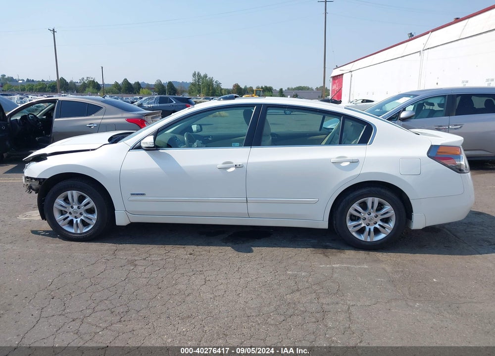 2011 NISSAN ALTIMA HYBRID VIN: 1N4CL2AP9BC113416