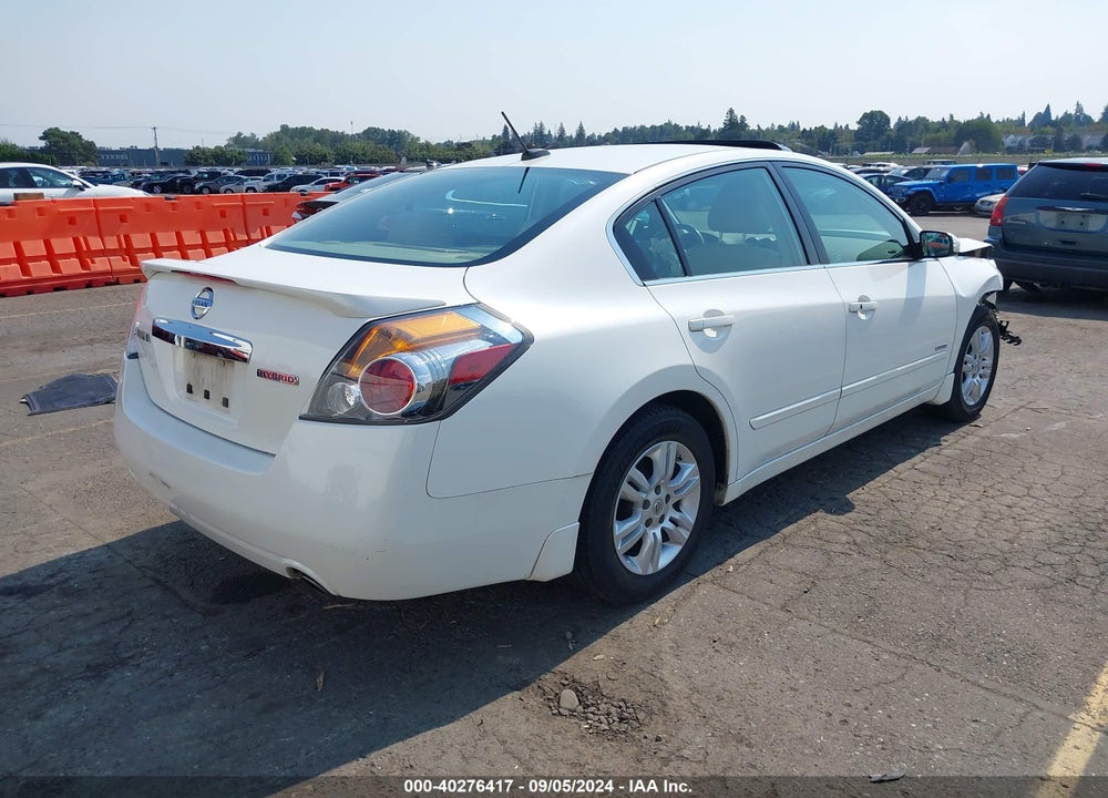 2011 NISSAN ALTIMA HYBRID VIN: 1N4CL2AP9BC113416