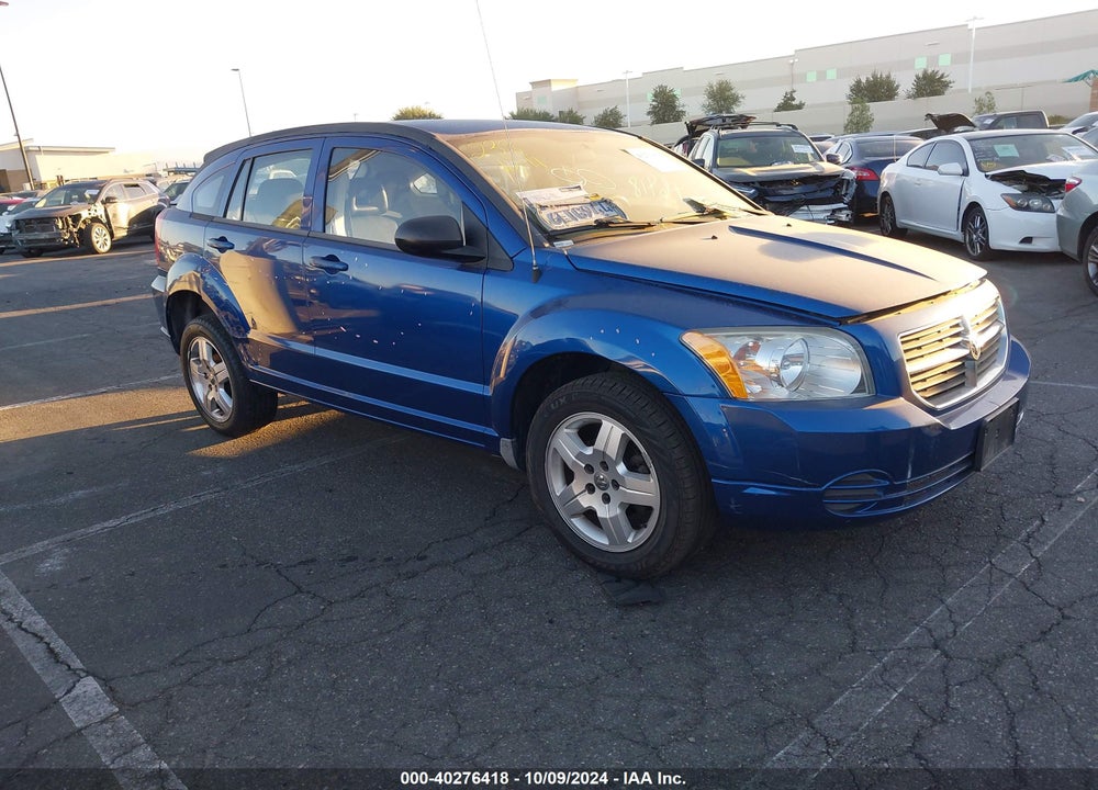 2009 DODGE CALIBER SXT VIN: 1B3HB48A09D117456