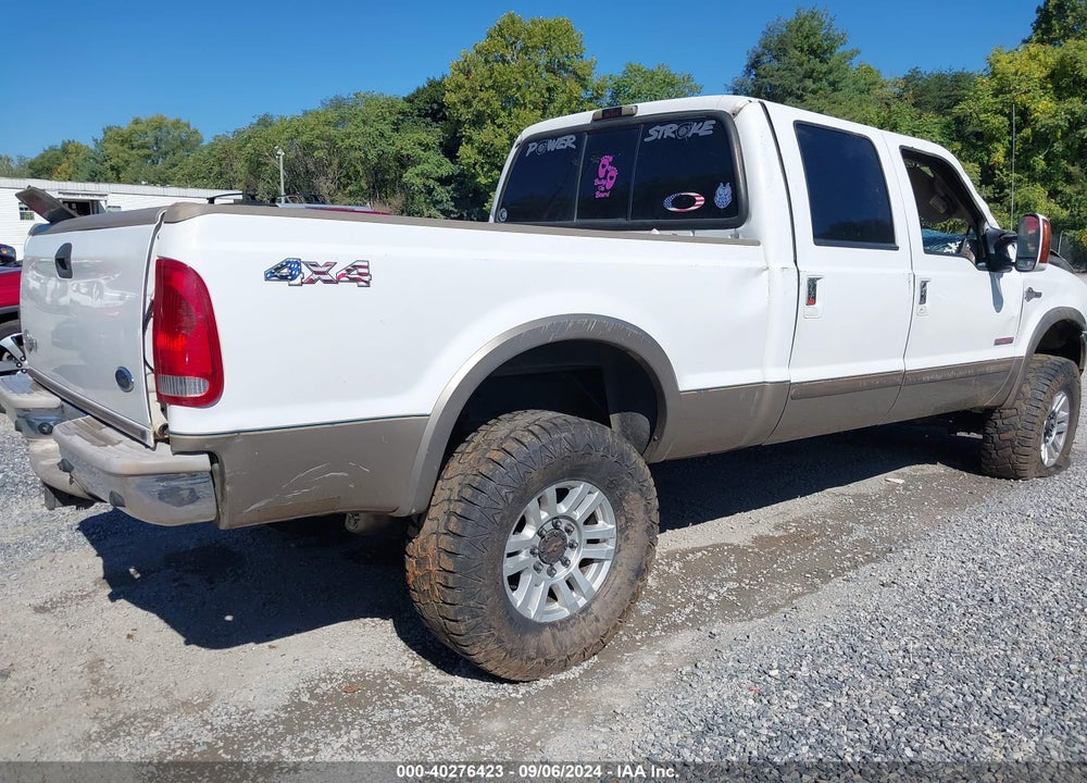 2004 FORD F-250 LARIAT/XL/XLT VIN: 1FTNW21PX4EC27183