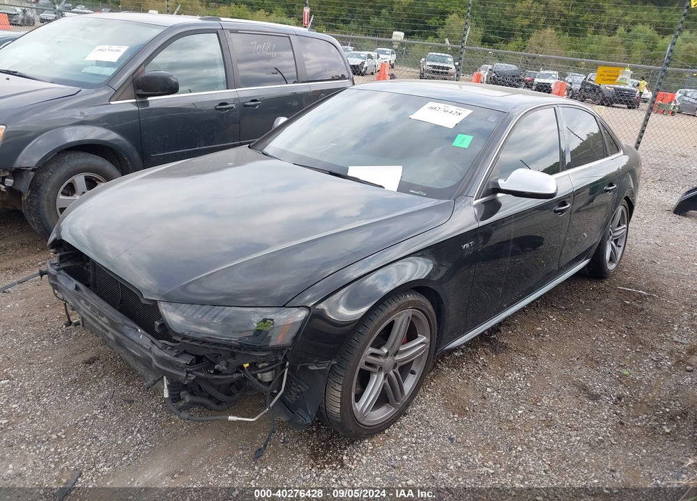 2013 AUDI S4 3.0T PREMIUM PLUS VIN: WAUKGAFL5DA219402